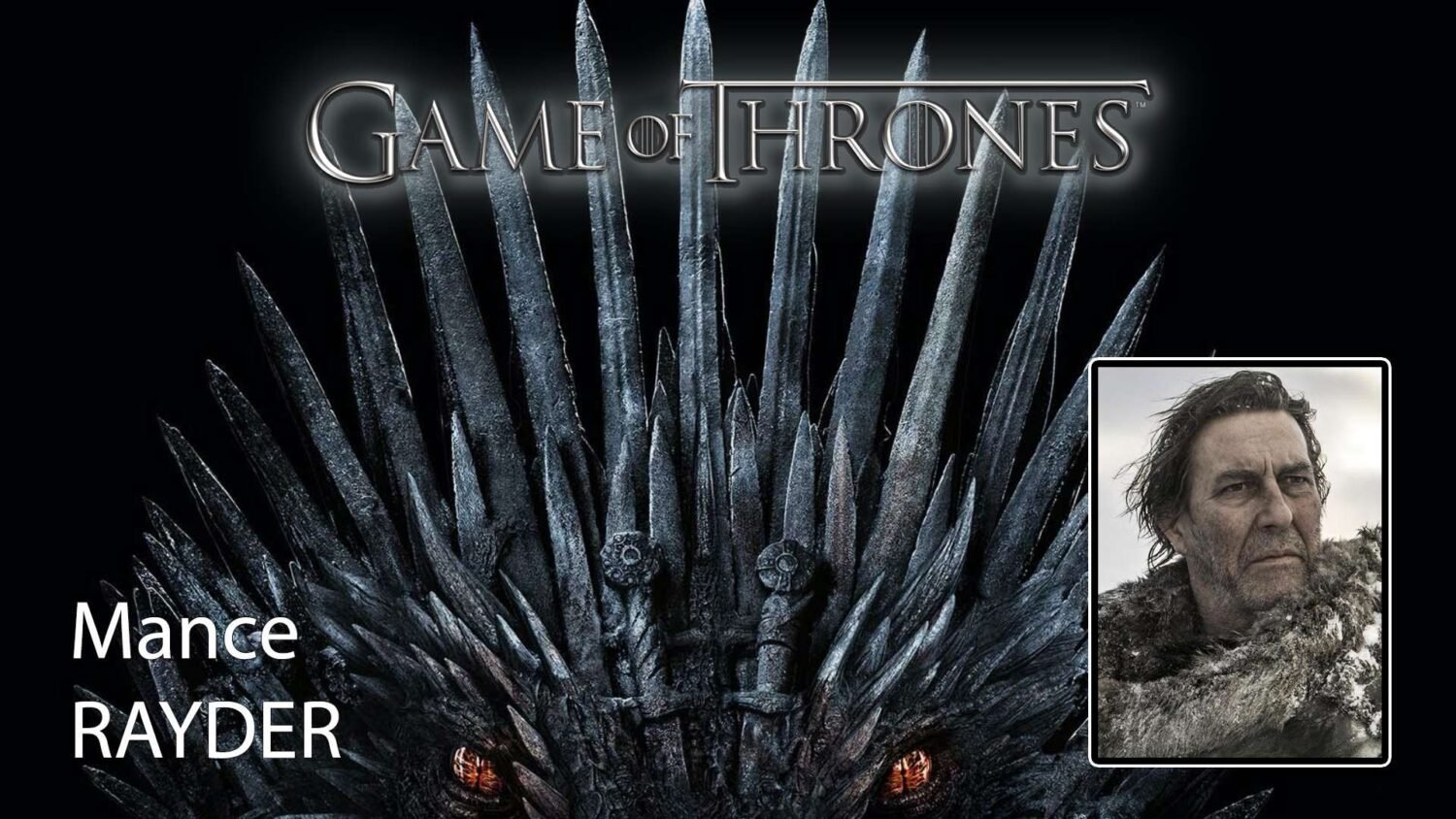 Mance Rayder – série Game of Thrones
