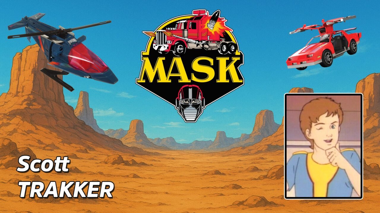 Mask Computer Trakker Scott Trakker – série animée MASK