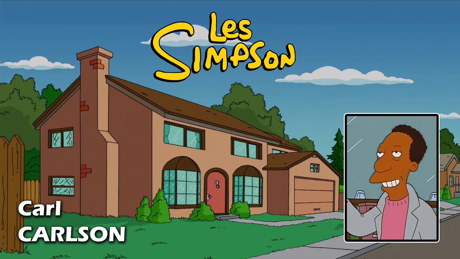 Carl Carlson - Les Simpsons