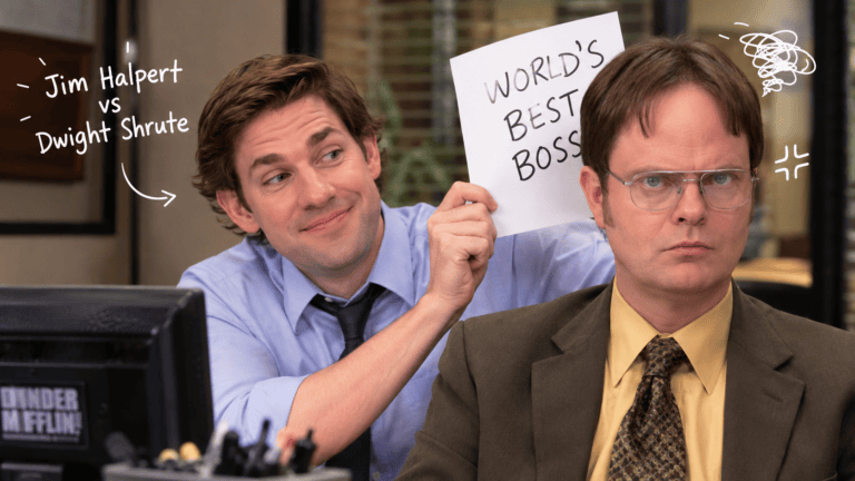 Jim, Pam et Dwight : retour sur les meilleures blagues de The Office